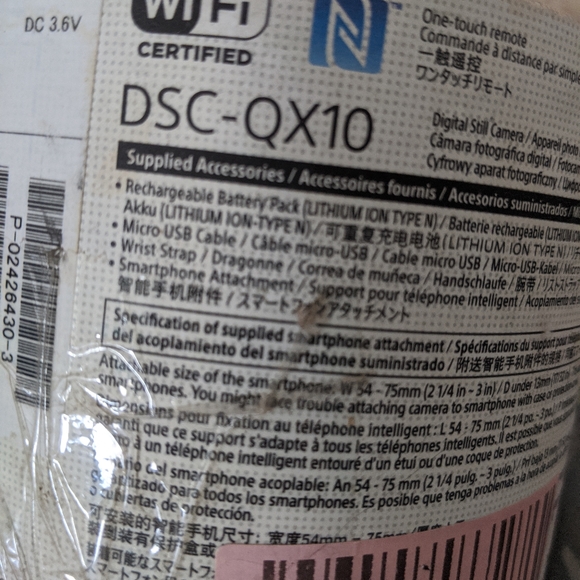 Sony camera lens Clips to Smartphone - Picture 5 of 5